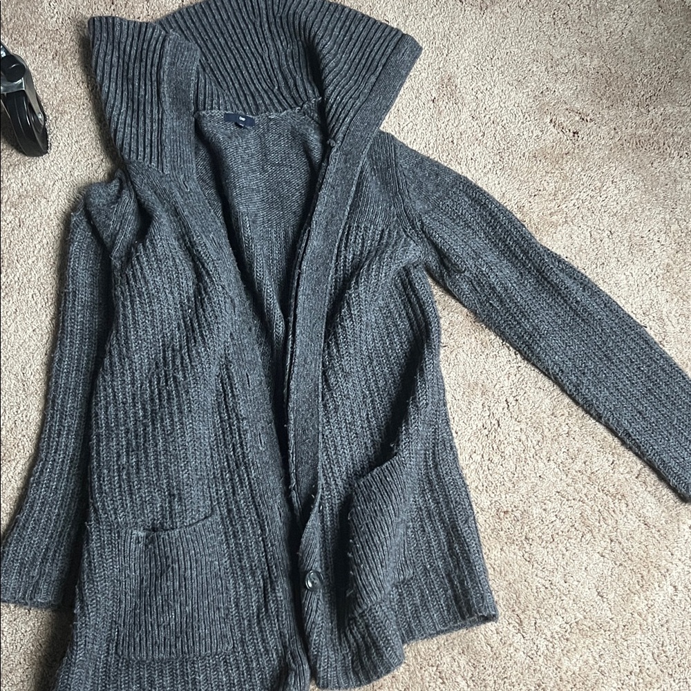 GAP Charcoal Women's Cardigan